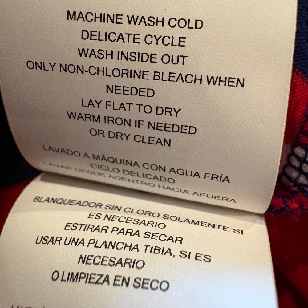 MICHAEL Michael Kors red, white, and navy blue striped cold-shoulder top XL - Picture 7 of 10